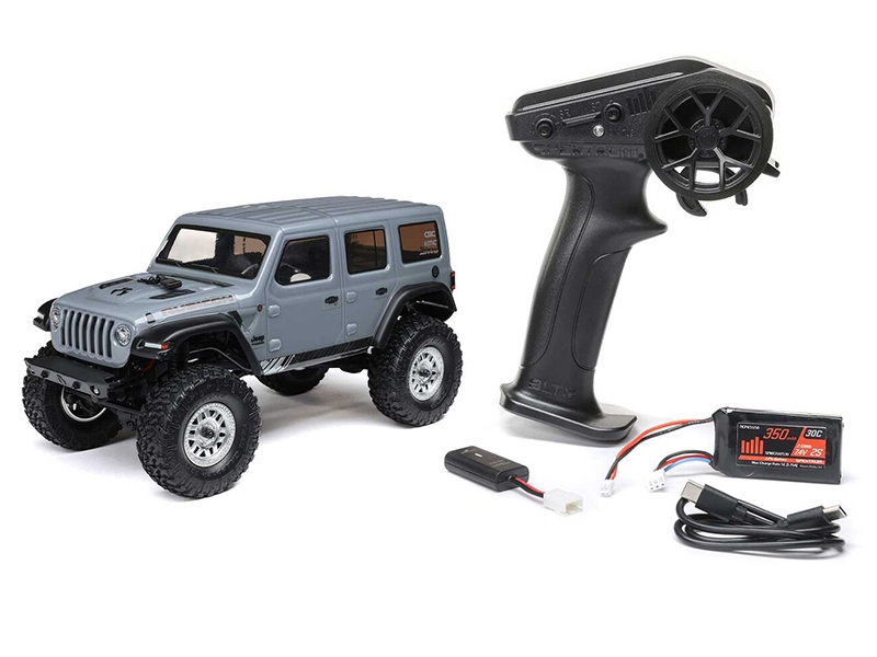 Axial 1/24 SCX24 Jeep Wrangler JLU RTR - Grey C-AXI00002V3T3