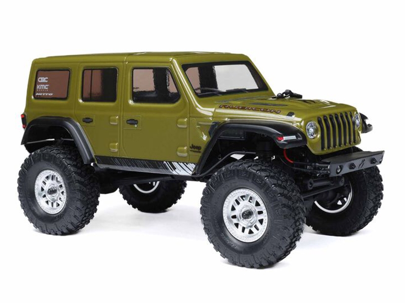 Axial 1/24 SCX24 Jeep Wrangler JLU RTR - Green C-AXI00002V3T4