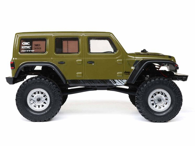 Axial 1/24 SCX24 Jeep Wrangler JLU RTR - Green C-AXI00002V3T4