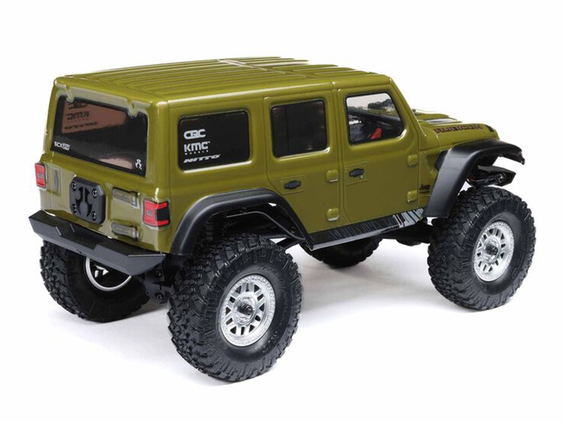 Axial 1/24 SCX24 Jeep Wrangler JLU RTR - Green C-AXI00002V3T4