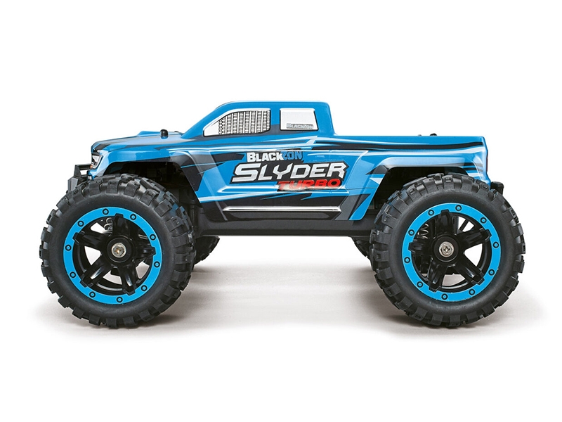 BlackZon Slyder MT Turbo 1/16 4WD 2S Brushless - Blue 540201