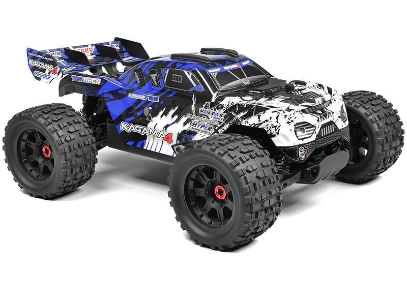 Corally Kagama 4 Brushless 4S Basher Truck RTR - Blue C-00293-B