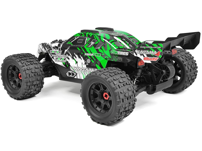 Corally Kagama 4 Brushless 4S Basher Truck RTR - Green C-00293-G