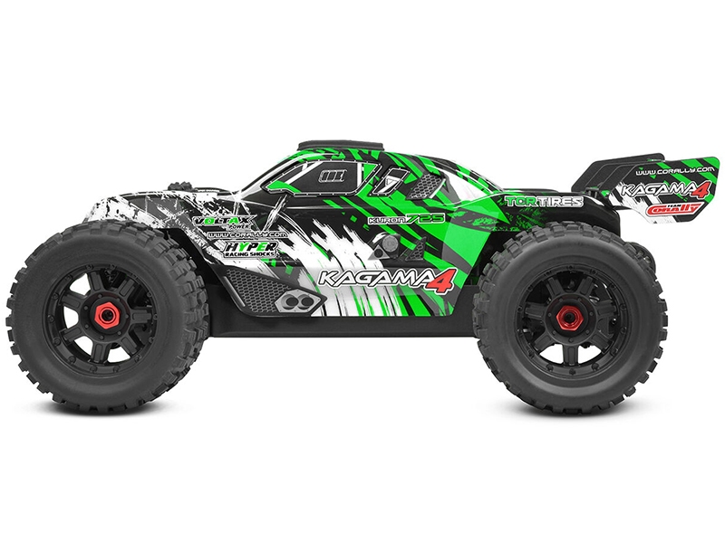 Corally Kagama 4 Brushless 4S Basher Truck RTR - Green C-00293-G