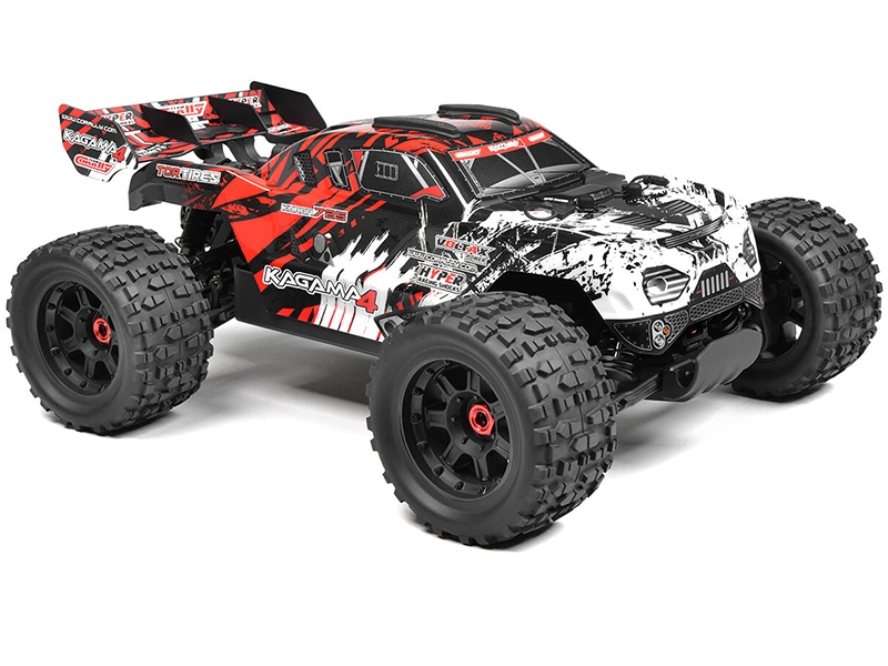 Corally Kagama 4 Brushless 4S Basher Truck RTR - Red C-00293-R