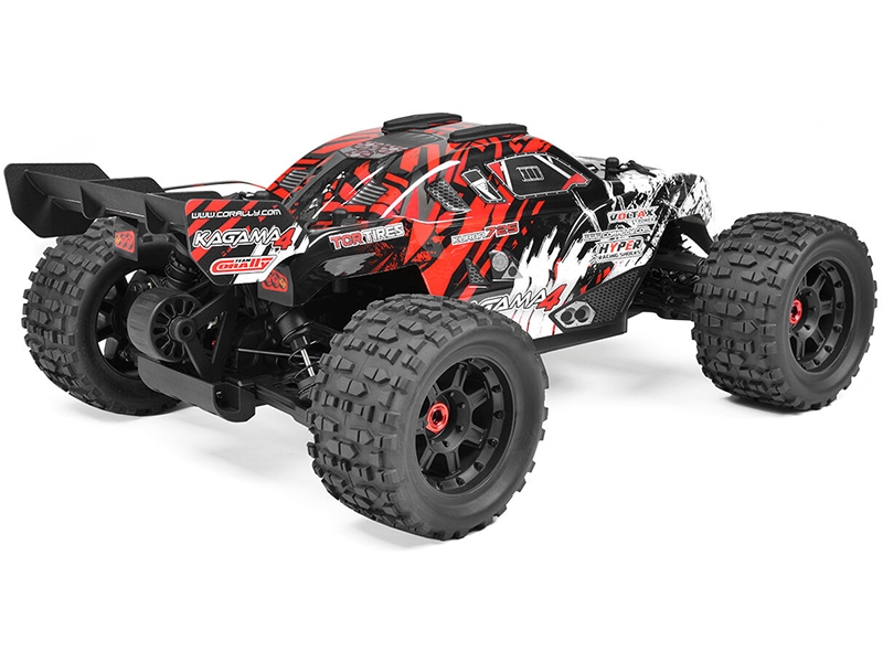 Corally Kagama 4 Brushless 4S Basher Truck RTR - Red C-00293-R