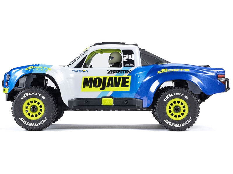 Arrma MOJAVE GROM MEGA 380 Brushed 4X4 Small Scale Desert Truck RTR - Blue C-ARA2104T2