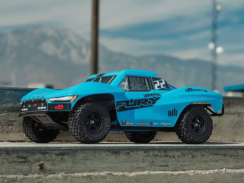 Arrma FURY 2WD (With Battery/Charger) Blue C-ARA3221ST2