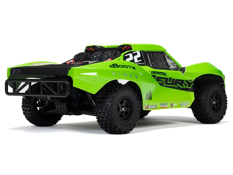 Arrma FURY 2WD (No Battery/Charger) Green C-ARA3221T1