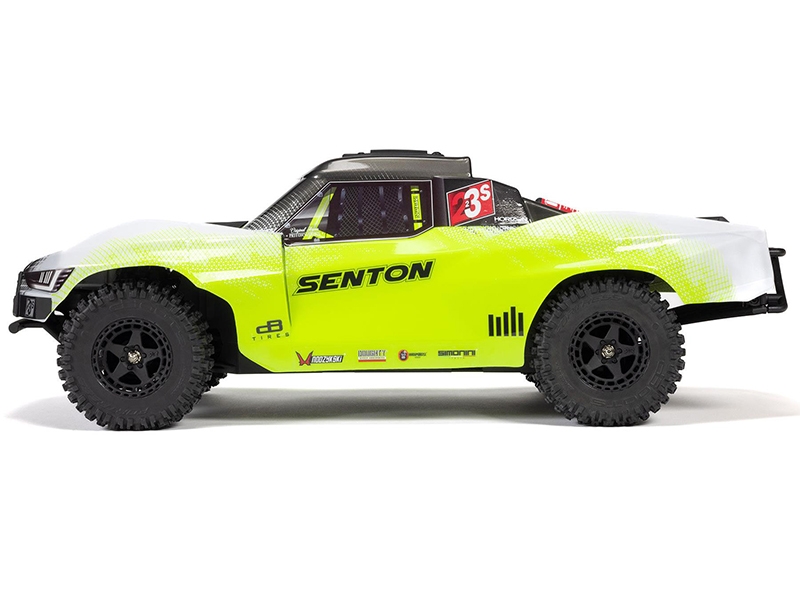 Arrma 1/10 SENTON 223S BLX Brushless 4X4 Short Course Truck RTR with DSC - Yellow C-ARA4303V4T1