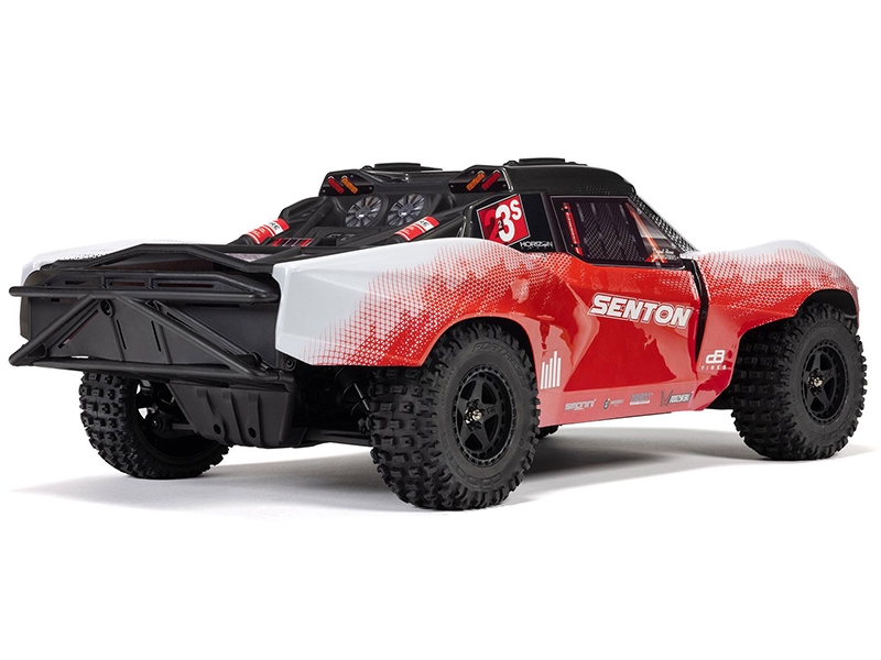 Arrma 1/10 SENTON 223S BLX Brushless 4X4 Short Course Truck RTR with DSC - Red C-ARA4303V4T2