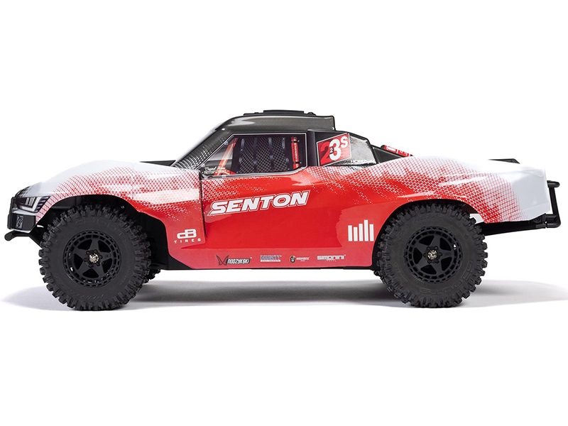 Arrma 1/10 SENTON 223S BLX Brushless 4X4 Short Course Truck RTR with DSC - Red C-ARA4303V4T2