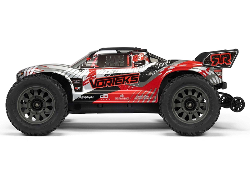 Arrma 1/10 VORTEKS 223S BLX 4x4 Stadium Truck RTR with DSC - Red C-ARA4305V4T1