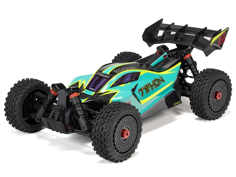 Arrma 1/8 TYPHON 223S BLX 4x4 Buggy RTR with DSC - Green C-ARA4306V4T1