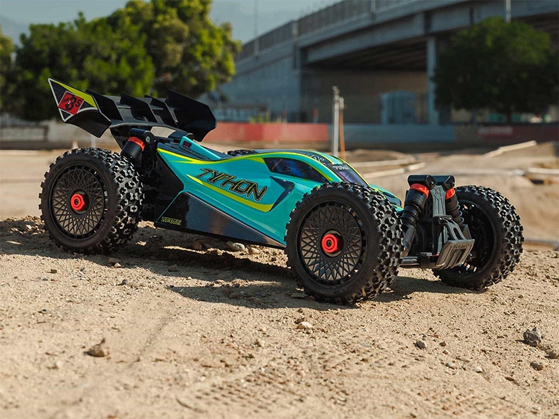 Arrma 1/8 TYPHON 223S BLX 4x4 Buggy RTR with DSC - Green C-ARA4306V4T1