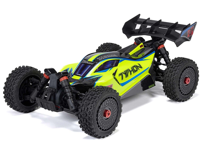 Arrma 1/8 TYPHON 223S BLX 4x4 Buggy RTR with DSC - Yellow C-ARA4306V4T2