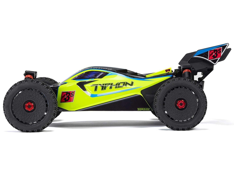 Arrma 1/8 TYPHON 223S BLX 4x4 Buggy RTR with DSC - Yellow C-ARA4306V4T2