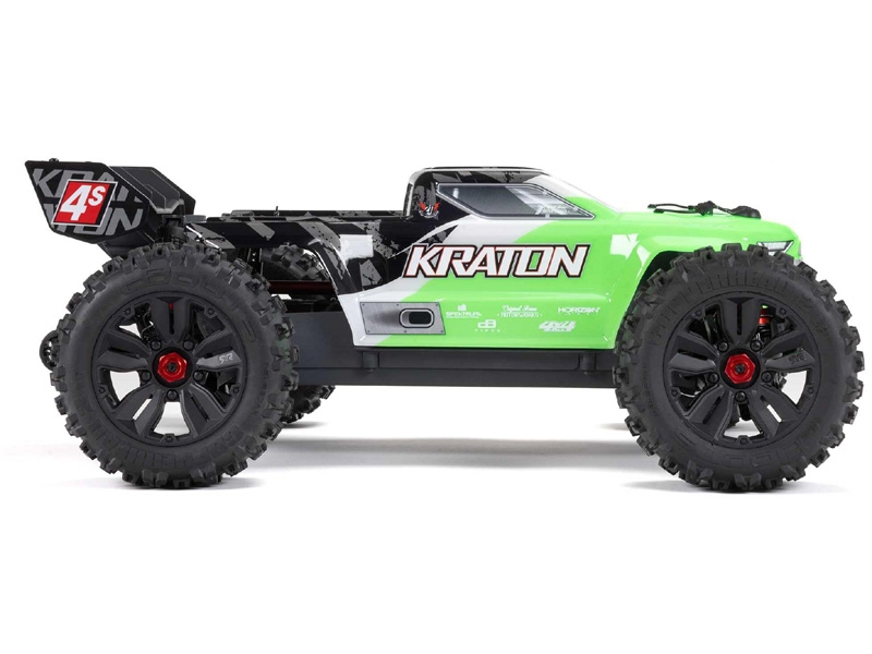 Arrma 1/10 Kraton 4X4 4S V2 BLX Speed Monster Truck RTR - Green C-ARA4408V2T4