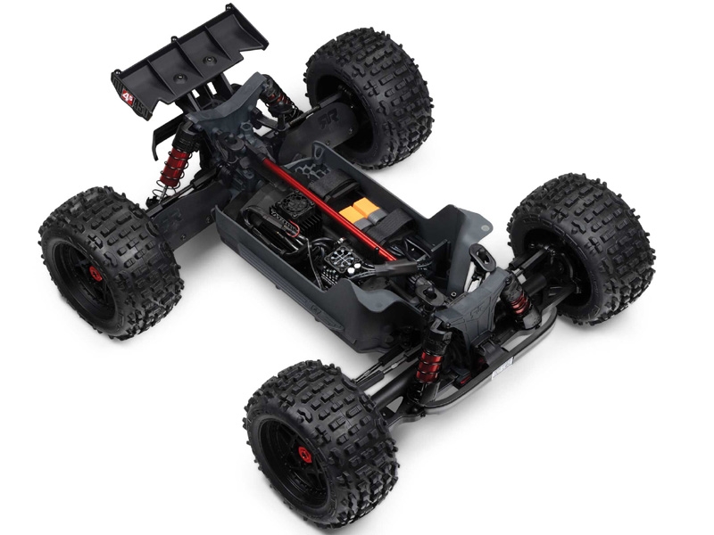 Arrma 1/10 OUTCAST 4X4 4S V2 BLX Stunt Truck RTR - Red C-ARA4410V2T4