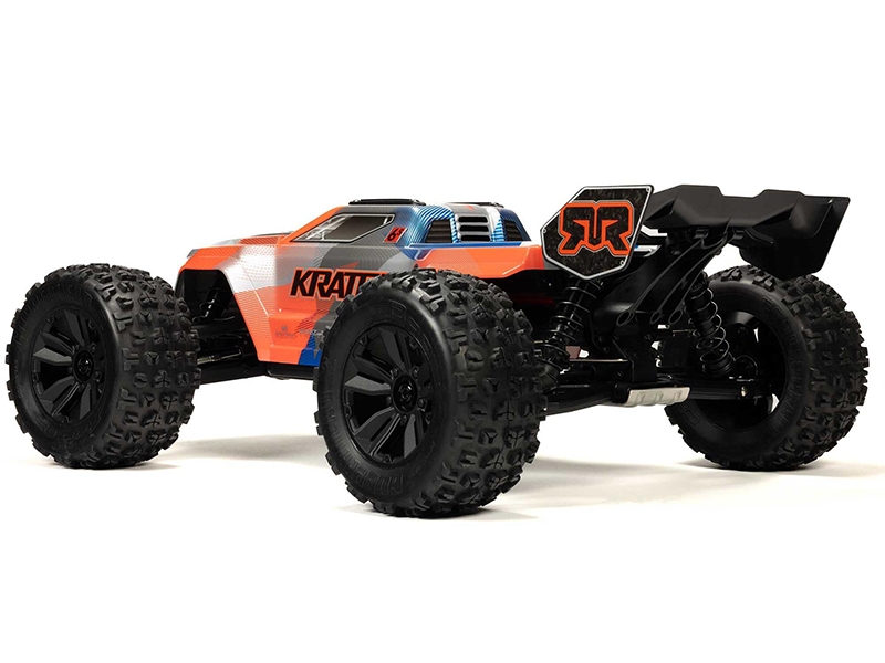 Arrma 1/8 KRATON 6S V6 4X4 BLX Speed Monster Truck RTR - Orange C-ARA8608V6T1