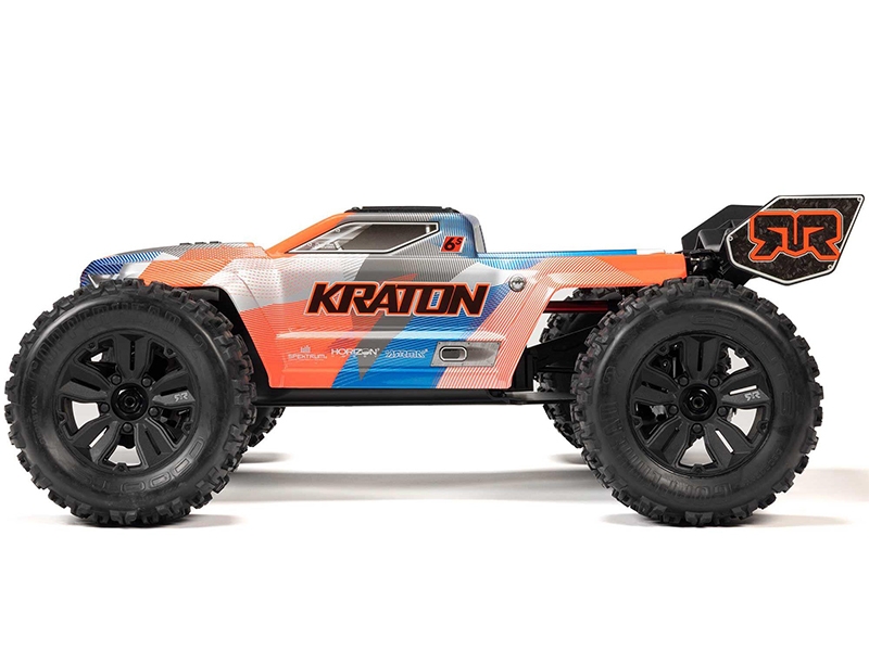 Arrma 1/8 KRATON 6S V6 4X4 BLX Speed Monster Truck RTR - Orange C-ARA8608V6T1