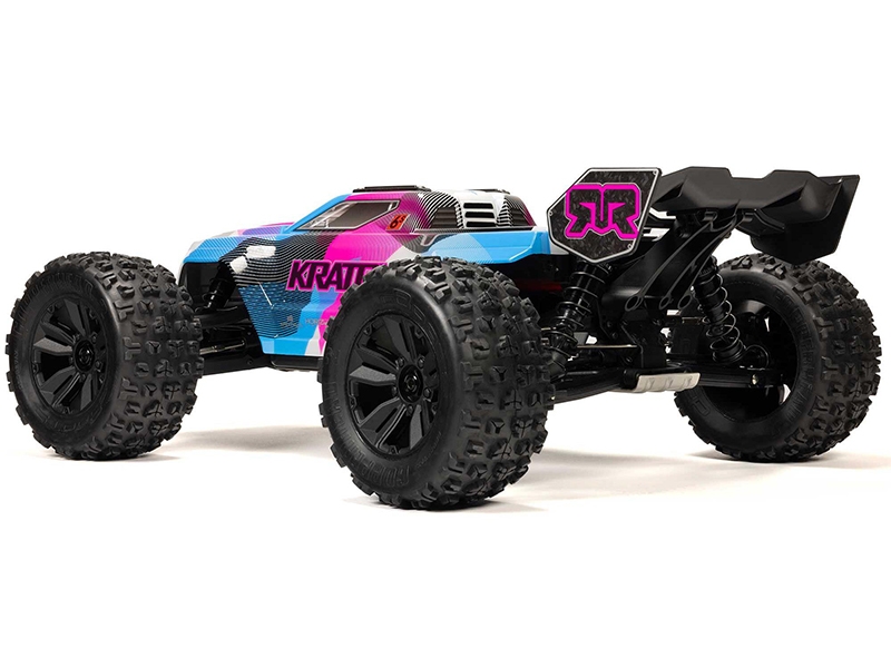 Arrma 1/8 KRATON 6S V6 4X4 BLX Speed Monster Truck RTR - Pink C-ARA8608V6T2