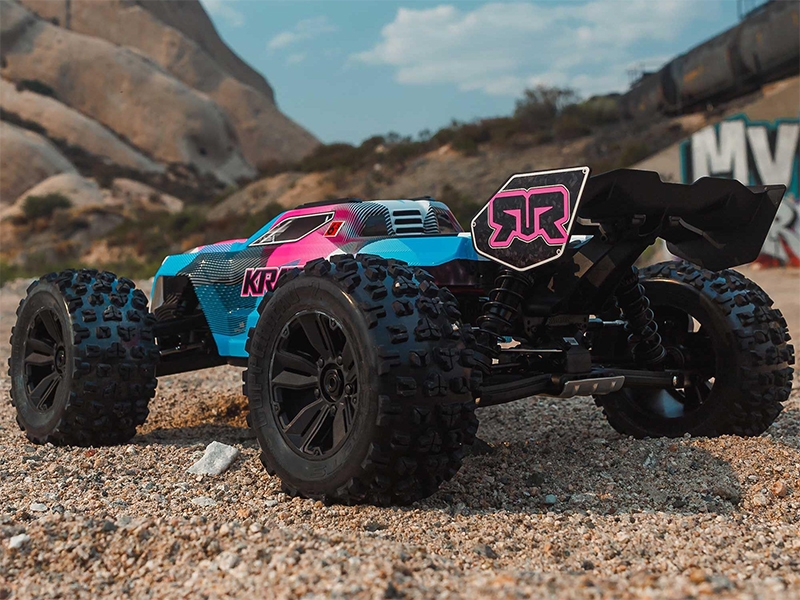 Arrma 1/8 KRATON 6S V6 4X4 BLX Speed Monster Truck RTR - Pink C-ARA8608V6T2