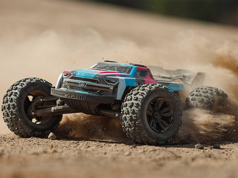 Arrma 1/8 KRATON 6S V6 4X4 BLX Speed Monster Truck RTR - Pink C-ARA8608V6T2