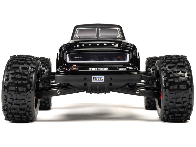 Arrma 1/8 NOTORIOUS 6S V6 4X4 BLX Stunt Truck RTR - Black C-ARA8611V6T1