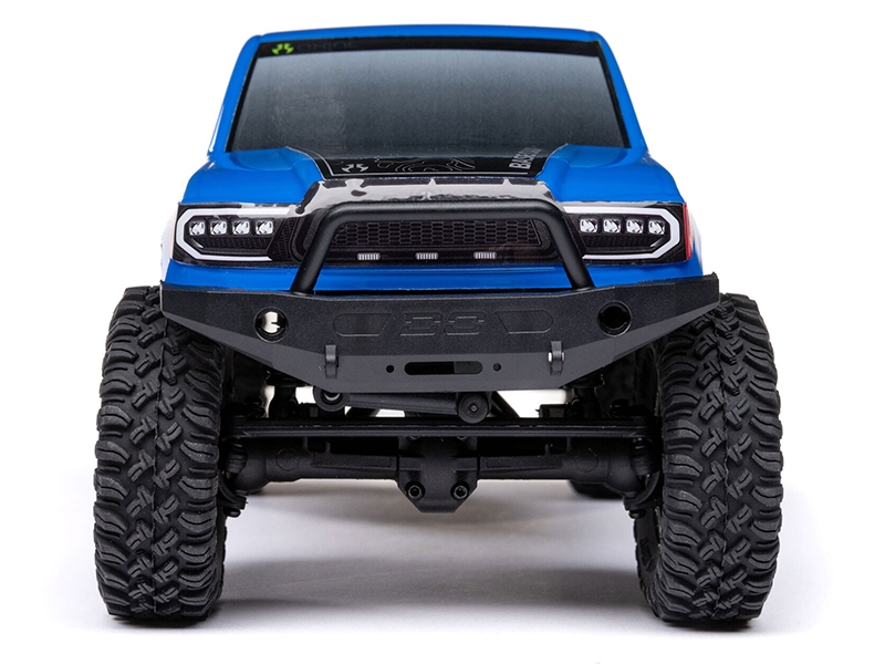 Axial 1/24 SCX24 Base Camp 4WD Rock Crawler Brushed RTR with Battery and Charger - Blue C-AXI-1219T2