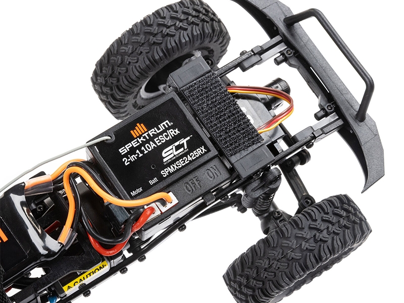 Axial 1/24 SCX24 Base Camp 4WD Rock Crawler Brushed RTR with Battery and Charger - Pink C-AXI-1219T3