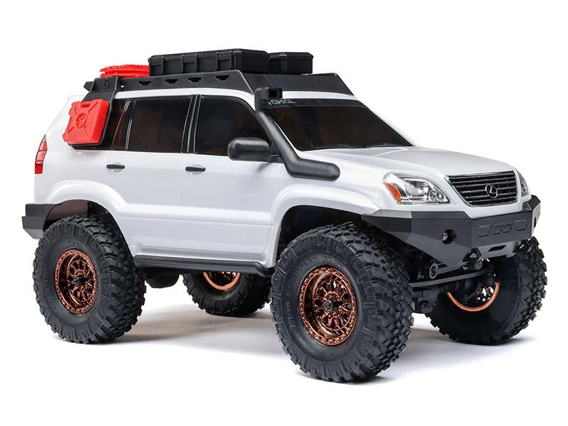 Axial 1/24 SCX24 Lexus GX 470 4x4 Rock Crawler RTR - White C-AXI-1532T1