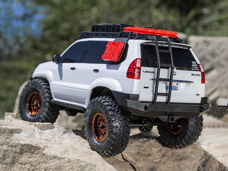 Axial 1/24 SCX24 Lexus GX 470 4x4 Rock Crawler RTR - White C-AXI-1532T1