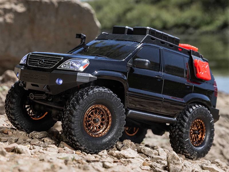 Axial 1/24 SCX24 Lexus GX 470 4x4 Rock Crawler RTR - Black C-AXI-1532T3