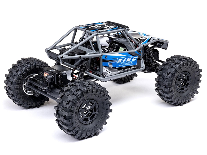 Axial 1/18 UTB18 Capra 4WS 4WD Trail Buggy RTR with Bat/Chg - Blue C-AXI-1750T1