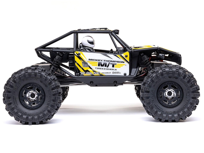 Axial 1/18 UTB18 Capra 4WS 4WD Trail Buggy RTR with Bat/Chg - Yellow C-AXI-1750T2