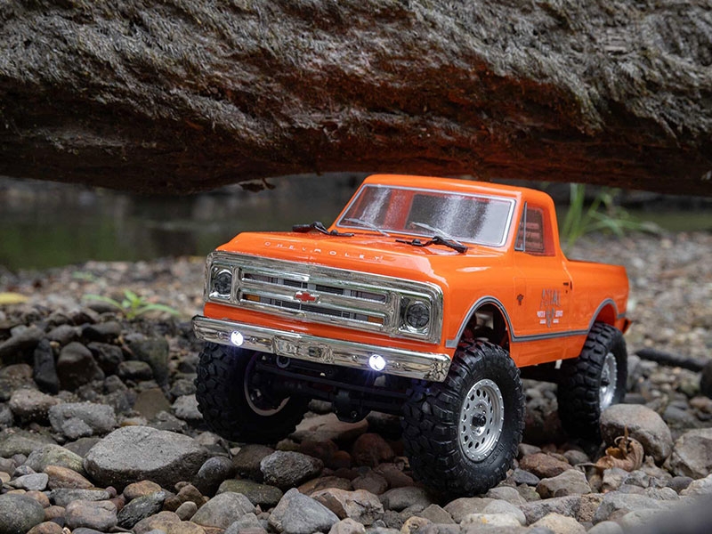 Axial 1/24 SCX24 1967 Chevrolet C10 4WD Truck RTR - Orange C-AXI00001V2T3