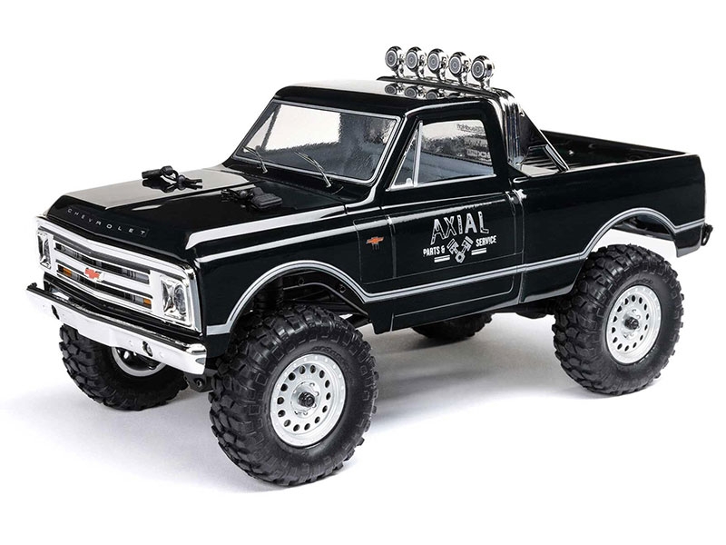 Axial 1/24 SCX24 1967 Chevrolet C10 4WD Truck RTR - Black C-AXI00001V2T4