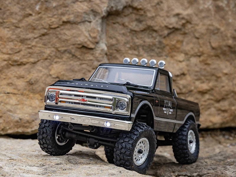 Axial 1/24 SCX24 1967 Chevrolet C10 4WD Truck RTR - Black C-AXI00001V2T4