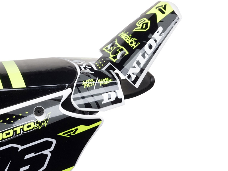 Losi 1/4 Promoto-SM FXR Supermoto Motorcycle RTR (Battery and Charger Included) - White C-LOS-2310