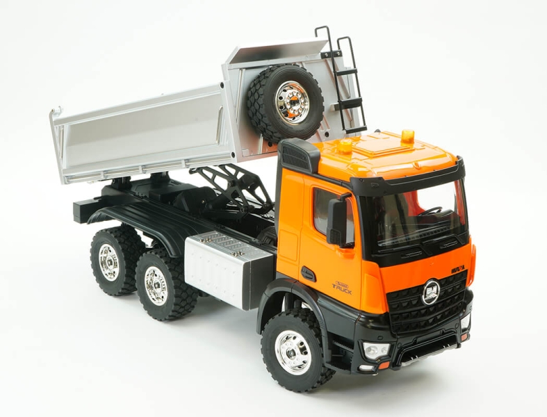 Huina 1/14 Alloy 14ch Part Metal 2.4g Dump Truck CY1598