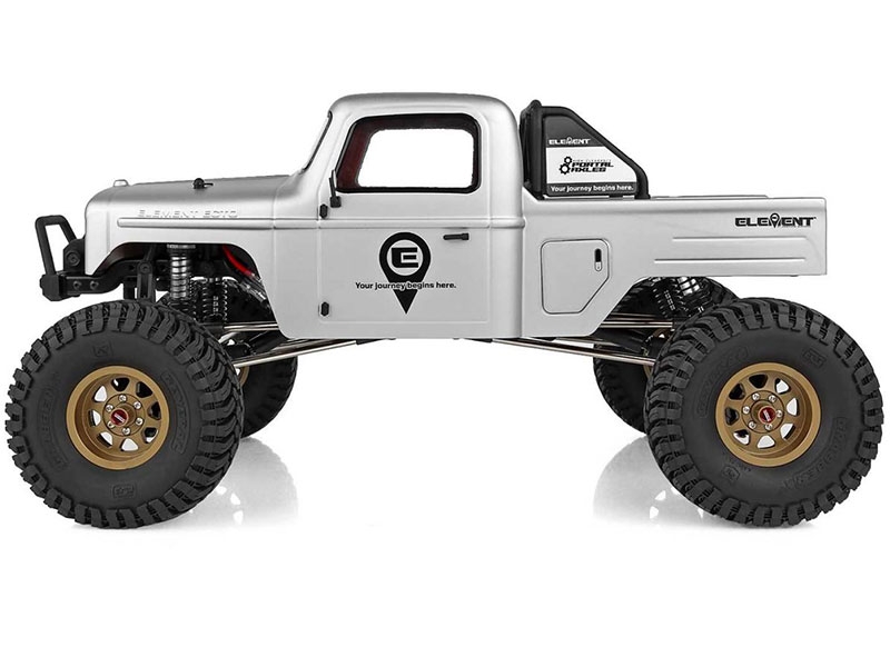 Element RC Enduro Ecto Trail Truck RTR Grey with Portal Axles EL40130