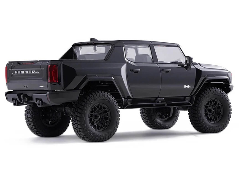 FMS FCX18 1/18 Hummer EV RTR - Black FMS11852RTRBK