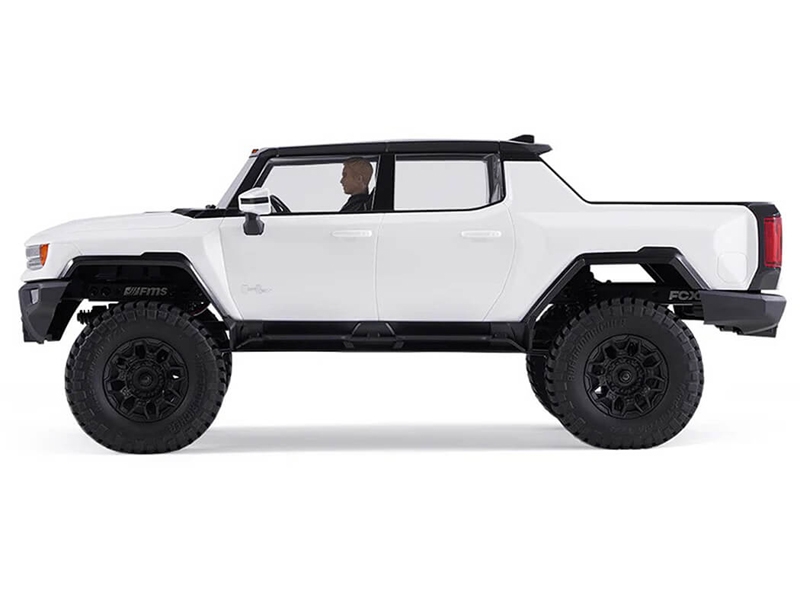 FMS FCX18 1/18 Hummer EV RTR - White FMS11852RTRWH