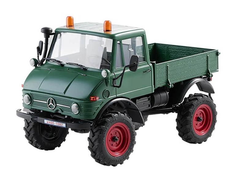 FMS FCX24 1/24th Unimog Scaler RTR - Green FMS12405RTRGN