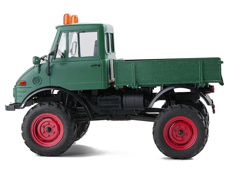 FMS FCX24 1/24th Unimog Scaler RTR - Green FMS12405RTRGN