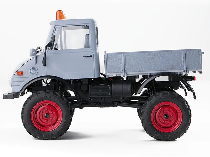 FMS FCX24 1/24th Unimog Scaler RTR - Gray FMS12405RTRGY