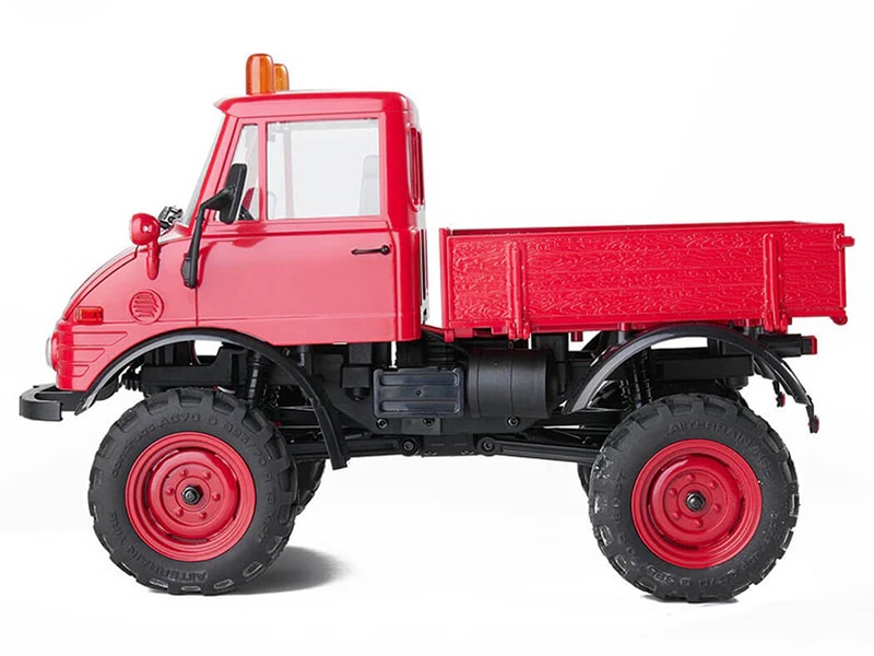 FMS FCX24 1/24th Unimog Scaler RTR - Red FMS12405RTRRD