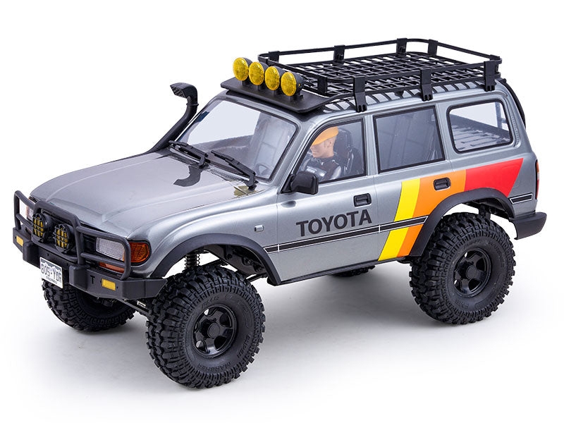 FMS FCX10 1:10 Land Cruiser LC80 RS Grey Standard FMS11042RSGY-SP