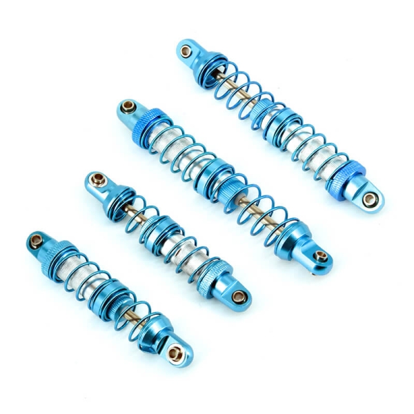 Fastrax Tamiya BBX BB01 Aluminium Complete Shock Set (4pc) FTTA152B